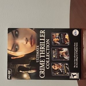 Ultimate Crime Thriller Collection 3 game mystery PC DVD